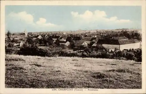 Ak Champlost Yonne, Panorama