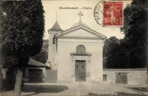 Ak Montfermeil Seine Saint Denis, Kirche