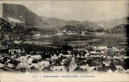 Ak Louvie-Juzon Pyrénées-Atlantiques, Panorama, Vallee d'Ossau