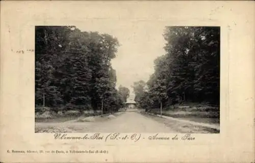 Passepartout Ak Villeneuve le Roi Val de Marne, Avenue du Parc