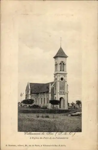 Passepartout Ak Villeneuve le Roi Val de Marne, L'Eglise du Parc de la Faisanderie