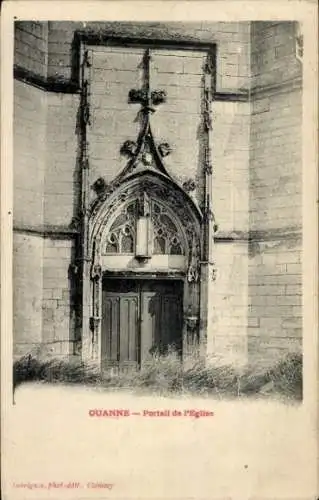 Ak Ouanne-Yonne, Kirchenportal