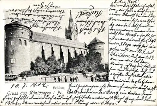 Ak Kaliningrad Königsberg Ostpreußen, Schloss