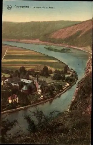 Ak Anseremme Dinant Wallonien Namur, Blick auf die Meuse