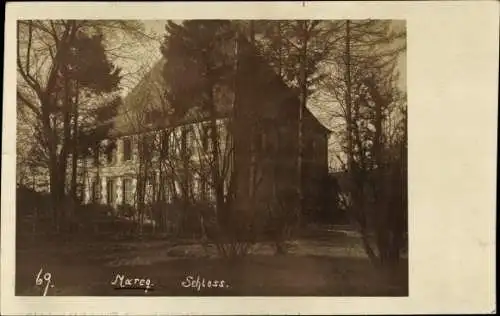 Foto Ak Marcq Ardennes, Schloss