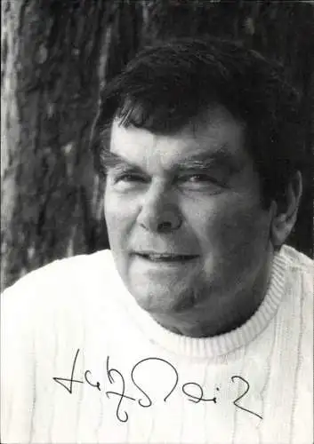 Ak Schauspieler Lutz Moik, Portrait, Autogramm