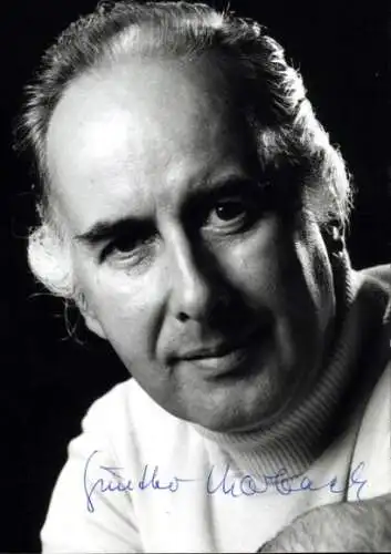 Ak Schauspieler Günther Marbach, Portrait, Autogramm