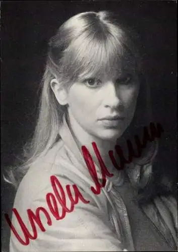 Ak Schauspielerin und Sängerin Ursela Monn, Portrait, Autogramm