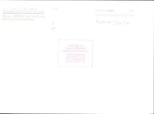 Ak Schauspieler Elmar Gunsch, Portrait, Autogramm