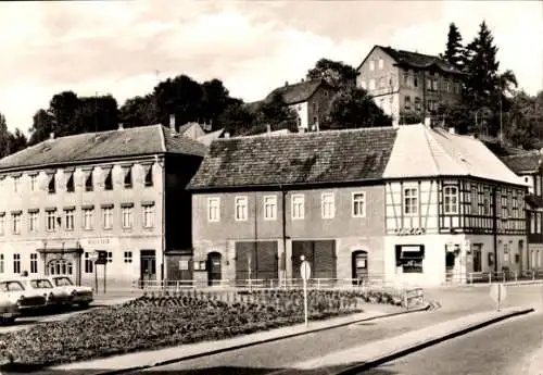 Ak Stadtroda in Thüringen, Parkplatz