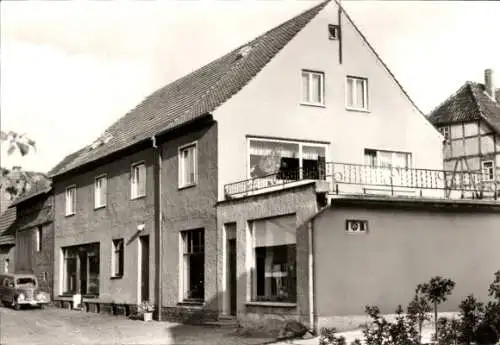 Ak Dankerode Harzgerode am Harz, Konsum-Kaufhaus