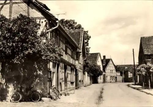 Ak Ditfurt am Harz, Drallenhorenstraße