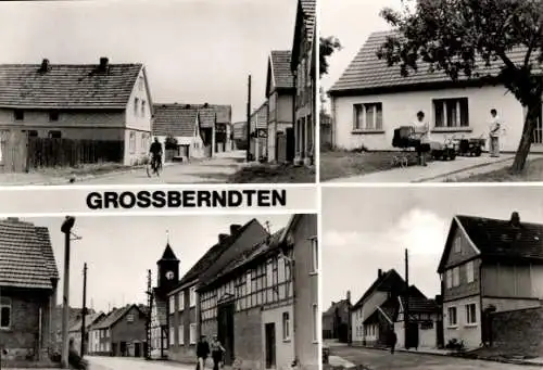 Ak Großberndten Sondershausen in Thüringen, Kinderkrippe, Dorfstraße