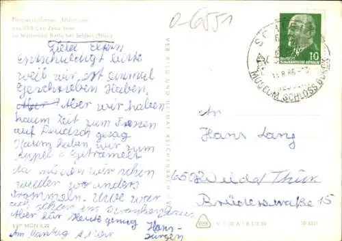 Ak Raila Saalburg Ebersdorf Thüringen, Pionierzeltlager Mitschurin