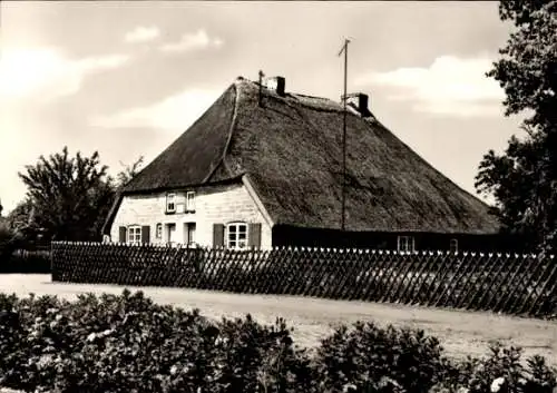 Ak Schaprode auf der Insel Rügen, Wohnhaus