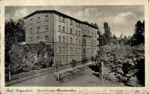 Ak Głuchołazy Zdrój Bad Ziegenhals Schlesien, Sanatorium Franzensbad