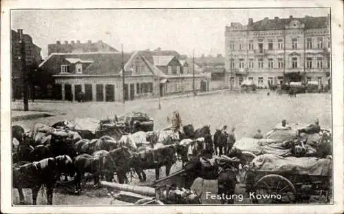 Ak Kaunas Kowno Kauen Litauen, Festung, Platz