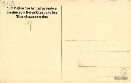 Ak Eleonore zu Solms-Hohensolms-Lich, Großherzogin von Hessen und bei Rhein