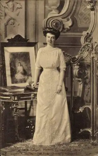 Ak Prinzessin Olga, Herzogin von Braunschweig, Hannover und Cumberland