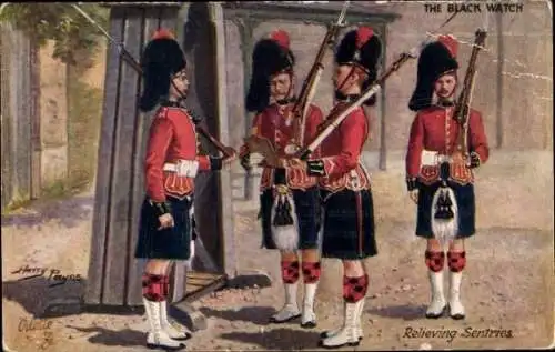 Künstler Ak Payne, Harry, Black Watch