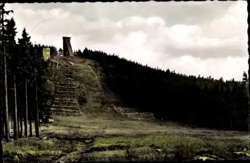 Ak Braunlage im Oberharz, Wurmberg, Wurmbergschanze