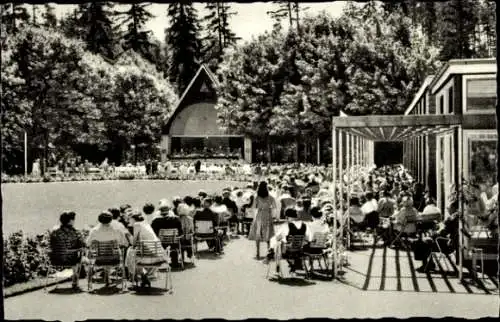 Ak Braunlage im Oberharz, Kurgarten