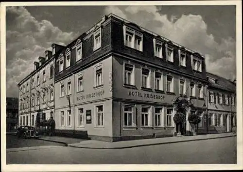 Ak Erlangen in Mittelfranken Bayern, Hotel Kaiserhof