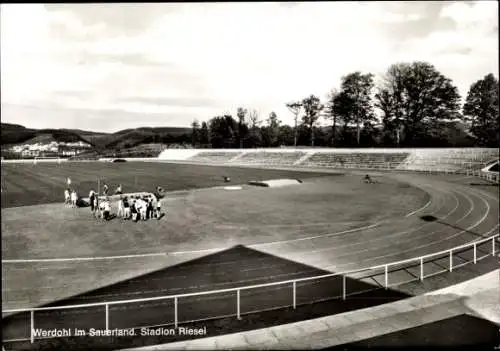 Ak Werdohl im Sauerland, Stadion Riesei