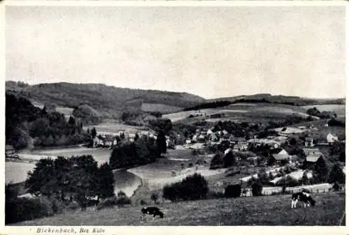 Ak Bickenbach Engelskirchen im Bergischen Land, Gesamtansicht