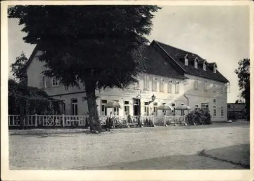 Ak Unterlüß Unterlüss Lüneburger Heide, Hubachs Hotel, Inh. Thea Achenbach