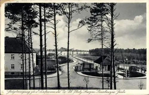 Ak Bergen in der Lüneburger Heide, Truppenübungsplatz, Kasernen