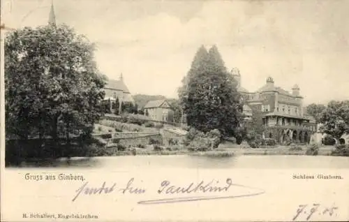 Ak Gimborn Marienheide im Bergischen Land, Schloss