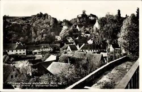 Ak Waischenfeld in der Fränkischen Schweiz Bayern, Schlosskirche, Steinerner Beutel