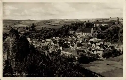 Ak Waischenfeld in der Fränkischen Schweiz Bayern, Panorama