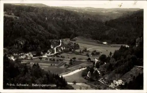 Ak Behringersmühle Gößweinstein in Oberfranken, Panorama