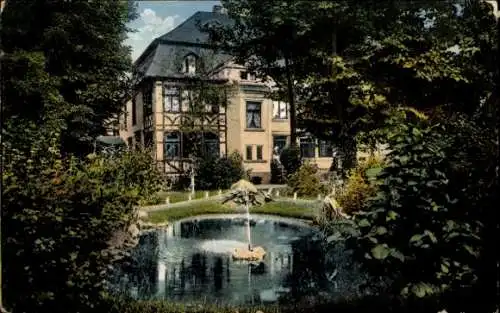 Ak Bad Sassendorf im Kreis Soest, Hotel Lohöfer, Brunnen