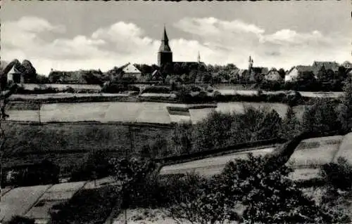 Ak Rüthen in Westfalen, Stadtmauer, Johanniskirche, Hexenturm