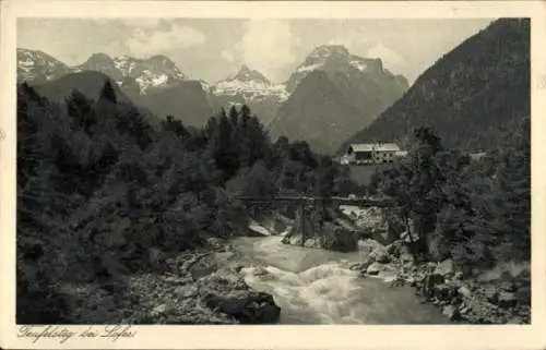 Ak Lofer in Salzburg, Teufelsteg