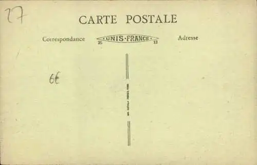 Ak Gisors Eure, Der Glockenturm der Kathedrale