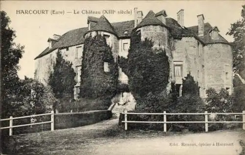 Ak Harcourt Eure, Château