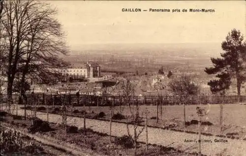 Ak Gaillon Eure, Panorama