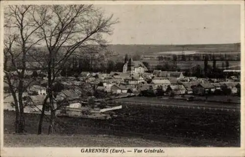 Ak Garennes Eure, Gesamtansicht