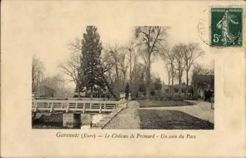 Ak Garennes Eure, Château de Primard