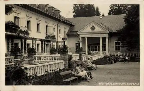 Ak Velké Losiny Bad Groß Ullersdorf Region Olmütz, Kurplatz