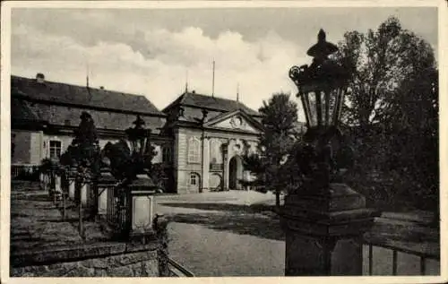 Ak Dobříš Doberschisch Mittelböhmen, Schloss