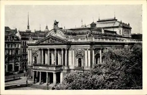 Ak Brno Brünn Südmähren, Stadttheater