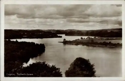 Ak Łagów Lagow Neumark Ostbrandenburg, Tschetschsee