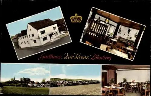 Ak Löhnberg an der Lahn, Gasthaus zur Krone, Obertorstraße 1