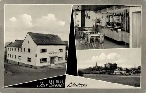 Ak Löhnberg an der Lahn, Gasthaus zur Krone, Obertorstraße 1