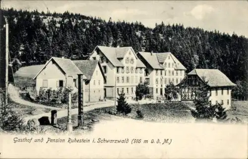 Ak Ruhestein Baiersbronn im Schwarzwald, Gasthof und Pension